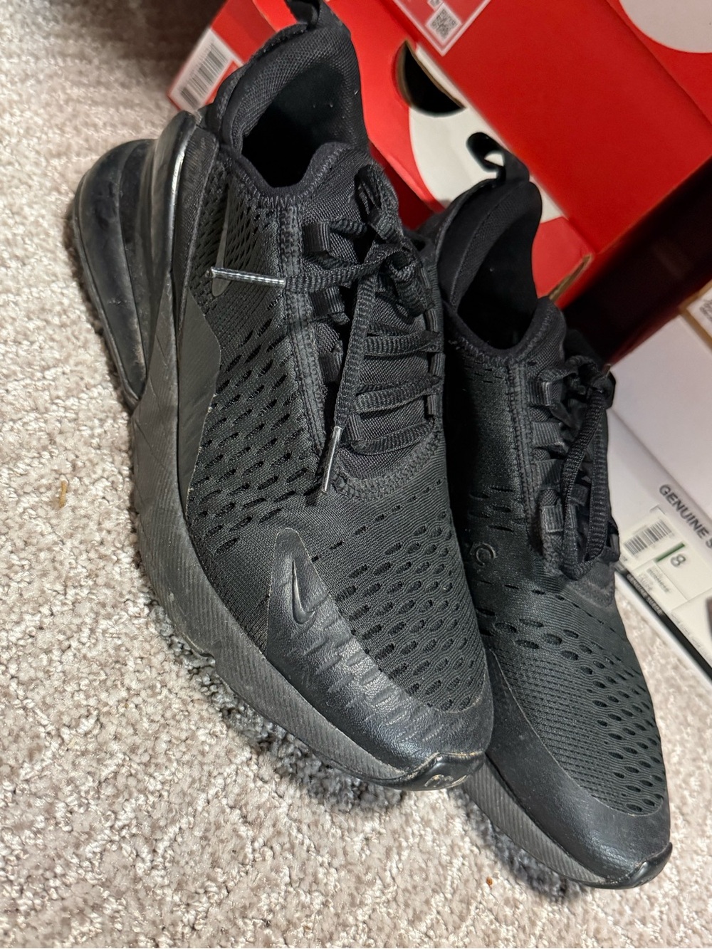 Nike Black Kids' Performance Sneakers